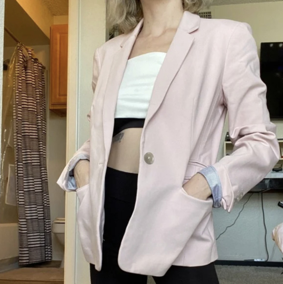 Powder Pink Blazers